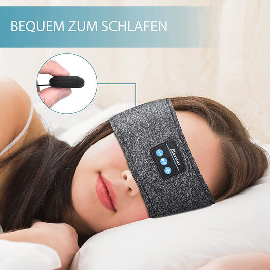 Sports Sleep Elastic Sports Hair Band Relax Band HD Stereo Headphones Slim Bluetooth 5.0 Wireless